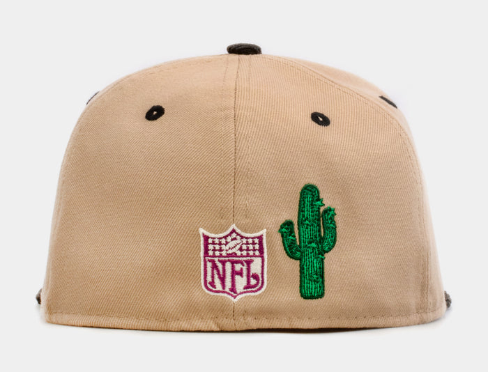 SP Exclusive Desert Sky Chicago Bears 59Fifty Mens Fitted Hat (Beige/Black)