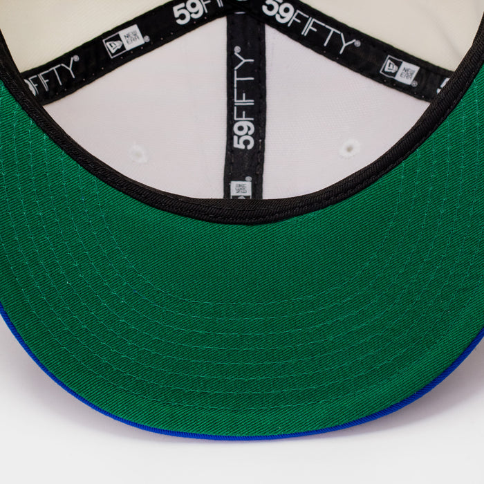 SP Exclusive Homage To LA Los Angeles Dodgers 59Fifty Mens Fitted Hat (White/Blue)