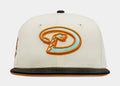 SP Exclusive Reverse Dreams Arizona Diamondbacks 59Fifty Mens Fitted Hat (Beige/Black)