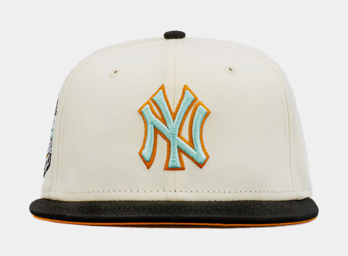 SP Exclusive Reverse Dreams New York Yankees 59Fifty Mens Fitted Hat (Beige/Black)