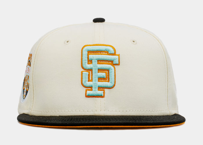 SP Exclusive Reverse Dreams San Francisco Giants 59Fifty Mens Fitted Hat (Beige/Black)