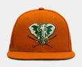 SP Exclusive Rust Oakland A's 59Fifty Mens Fitted Hat (Orange)