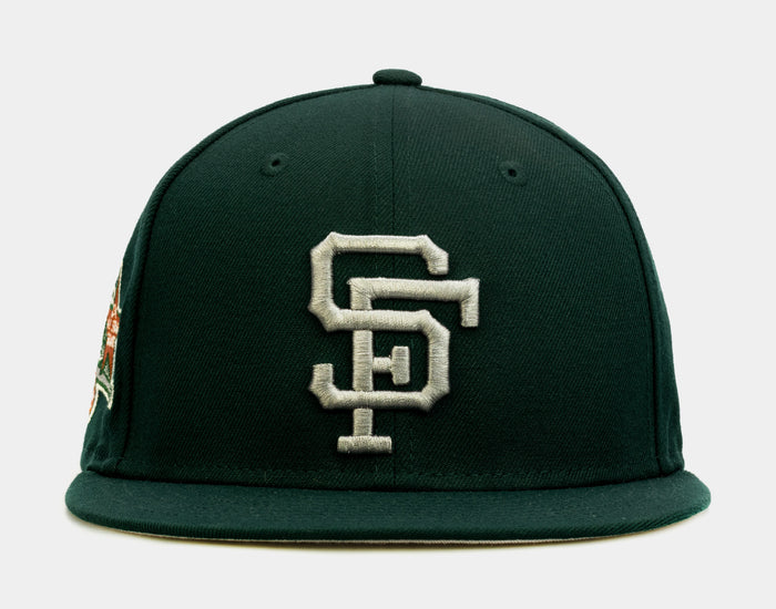 SP Exclusive St. Patty's Day San Francisco Giants 59Fifty Mens Fitted Hat (Dark Green)