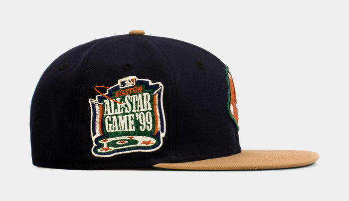 SP Exclusive Varsity Blues Boston Red Sox 59Fifty Mens Fitted Hat (Navy/Pine)