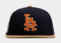 SP Exclusive Varsity Blues Los Angeles Angels 59Fifty Mens Fitted Hat (Navy/Pine)