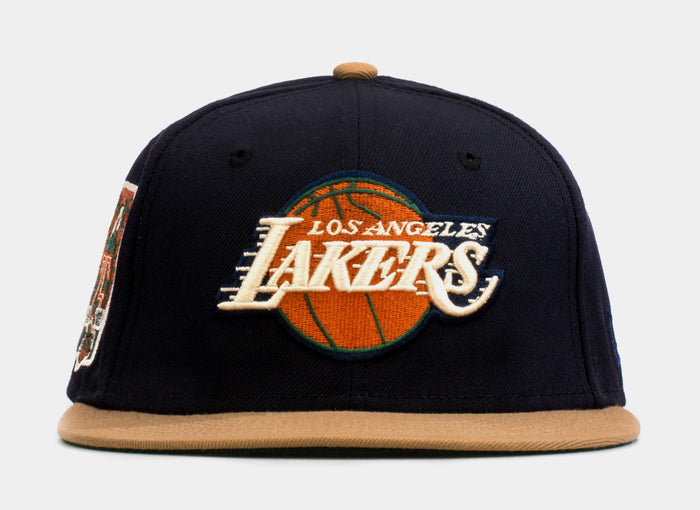 SP Exclusive Varsity Blues Los Angeles Lakers 59Fifty Mens Fitted Cap (Navy/Pine)
