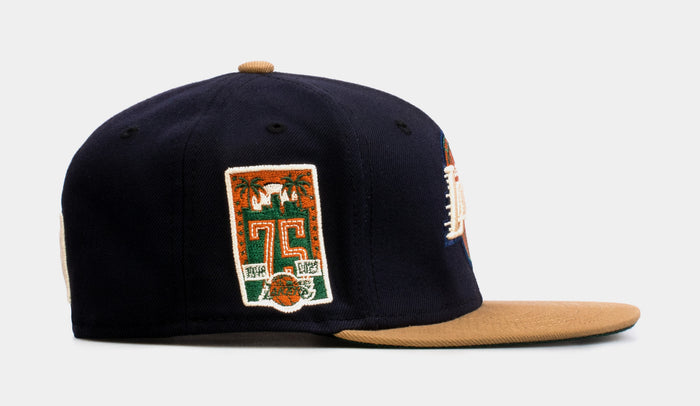 SP Exclusive Varsity Blues Los Angeles Lakers 59Fifty Mens Fitted Cap (Navy/Pine)