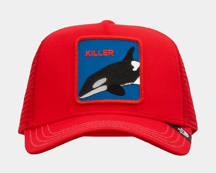 SP x Goorin Bros The Killer Whale Trucker Hat Mens Hat (Red)