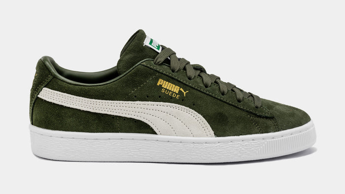 Suede Classic 21 Mens Lifestyle Shoes (Green)