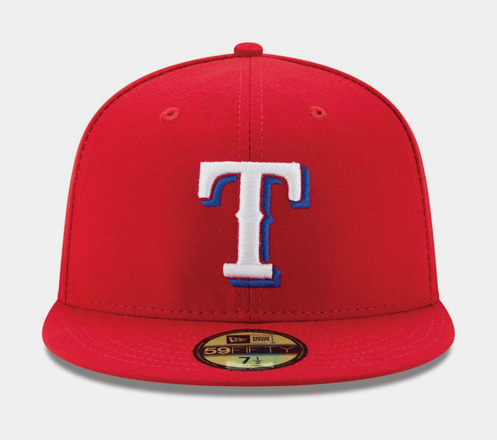 Texas Rangers Authentic Collection Alt 59FIFTY Mens Hat (Red)