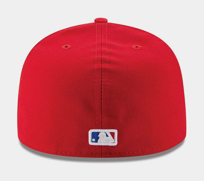 Texas Rangers Authentic Collection Alt 59FIFTY Mens Hat (Red)