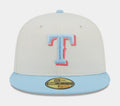 Texas Rangers Colorpack 59Fifty Mens Fitted Hat (Blue/White)