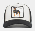 The Baddest Boy Trucker Mens Hat (Black/White)