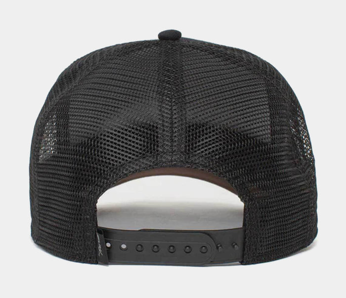 The Baddest Boy Trucker Mens Hat (Black/White)