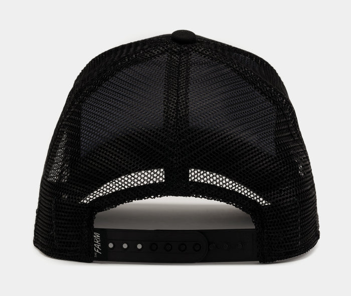 The Black Mamba Trucker Mens Hat (Black)
