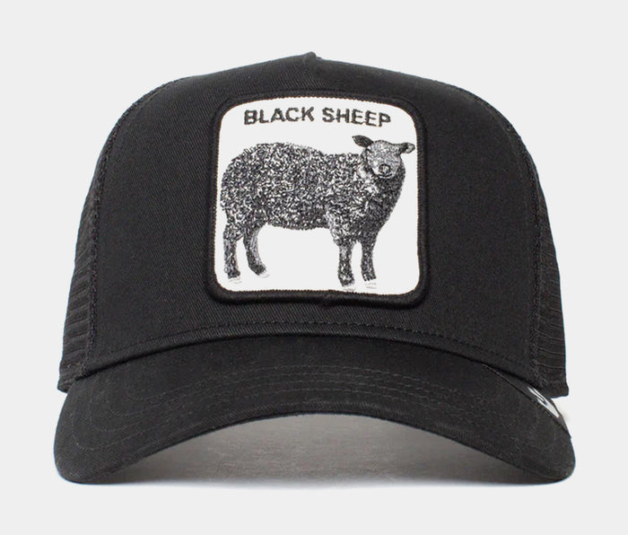 The Black Sheep Mens Trucker Hat (Black)