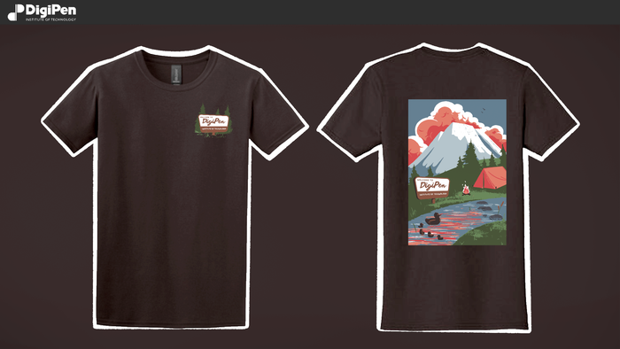The Camp T Shirt in Forest Floor Brown