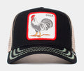 The Cock Trucker Hat Mens Hat (Black/White)