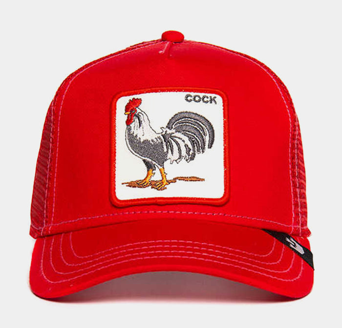 The Cock Trucker Mens Hat (Red)