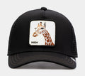 The Giraffe Mens Trucker Hat (Black)