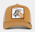 The Goat Trucker Mens Hat (Beige)