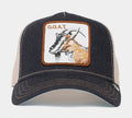 The Goat Trucker Mens Hat (Black)