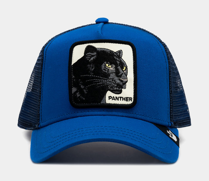 The Panther 14x14 Trucker Mens Hat (Blue/Black)