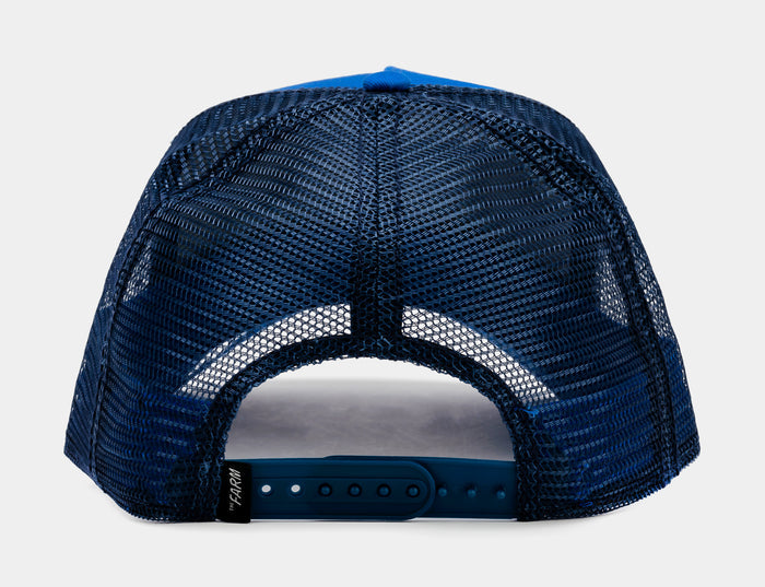The Panther 14x14 Trucker Mens Hat (Blue/Black)