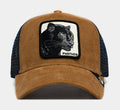 The Panther Trucker Mens Hat (Brown)
