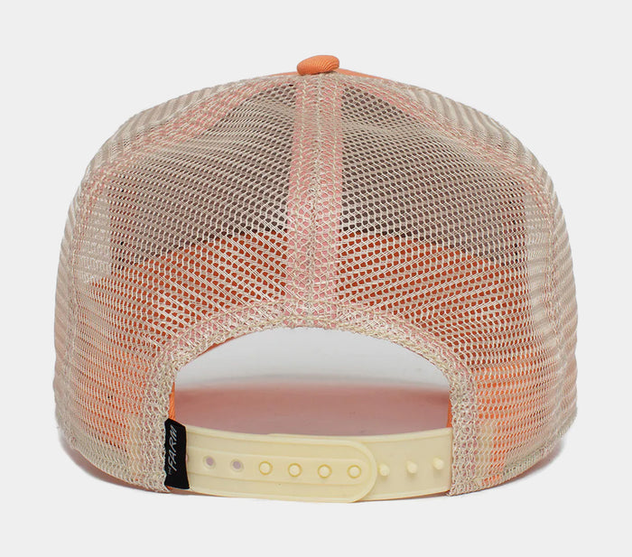 The Panther Trucker Mens Hat (Orange)