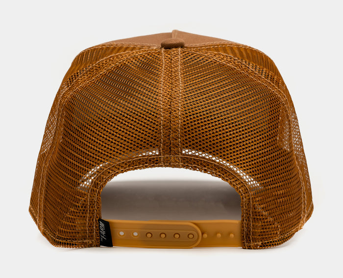 The Stallion 14x14 Trucker Mens Hat (Brown)
