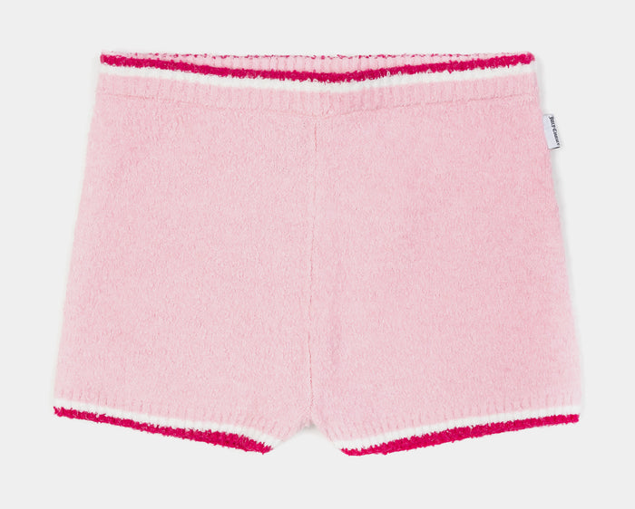 Tipped Sweater Shorts (Pink)