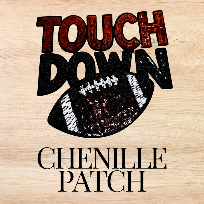 Touchdown Sequin Patch