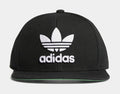 Trefoil Chain Snap Back Cap Mens Hat (Black)