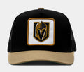 Truck It Las Vegas Golden Knights Trucker Mens Hat (Black/Gold)