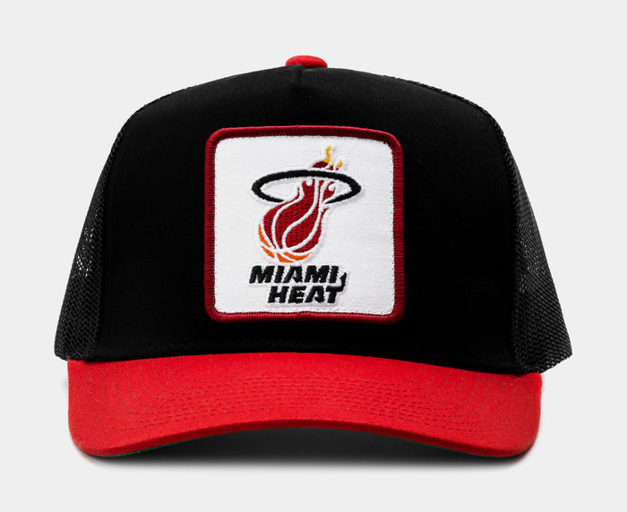 Truck It Miami Heat Trucker Mens Hat (Black/Red)
