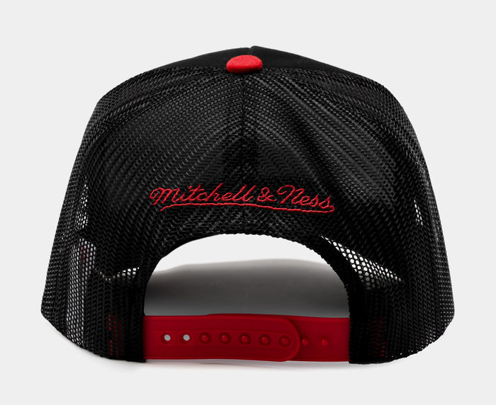 Truck It Miami Heat Trucker Mens Hat (Black/Red)
