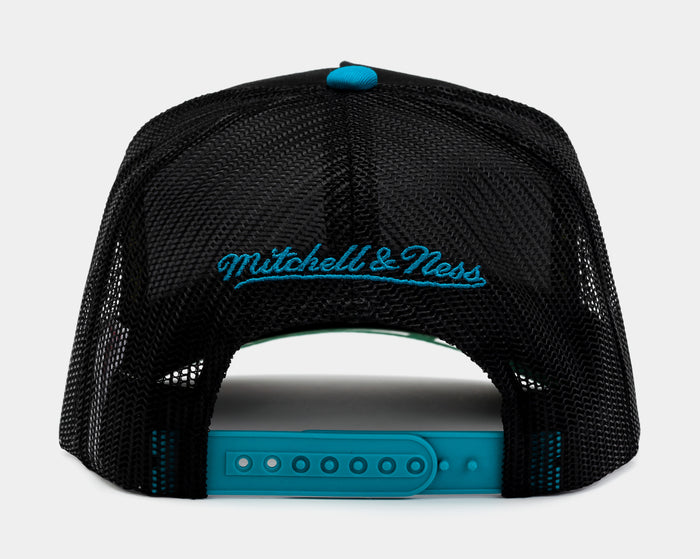 Truck It San Jose Sharks Trucker Mens Hat (Black/Teal)