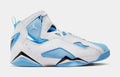 True Flight Mens Basketball Shoes (White/University Blue/Black)