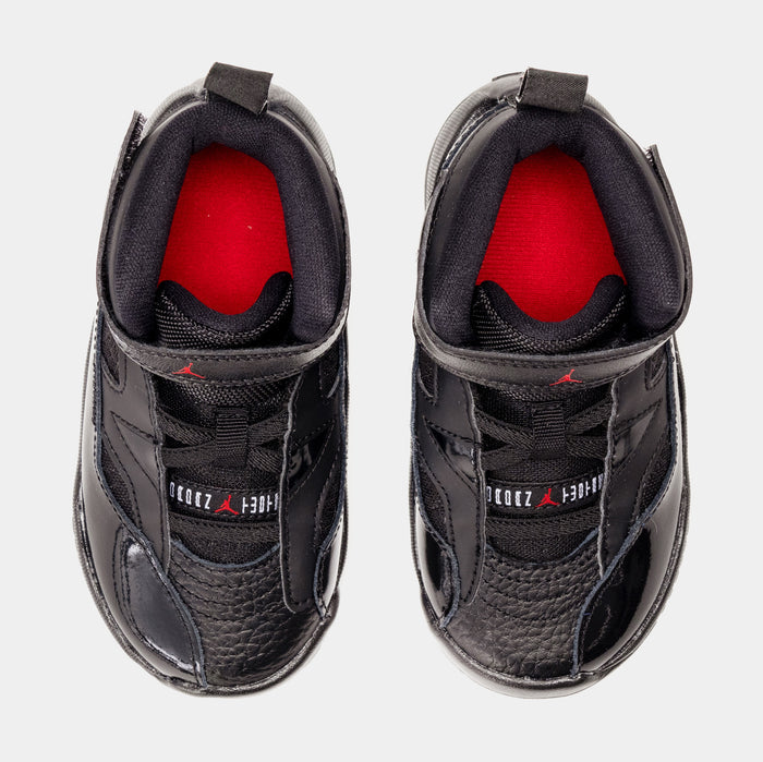Two Trey Infant Toddler Basketball Shoes (Black)