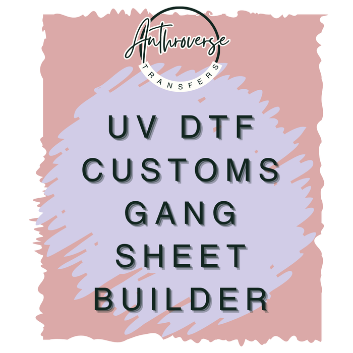 UV DTF Double Sided Gang Sheet Builder