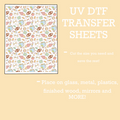 UV DTF SHEET Back to School