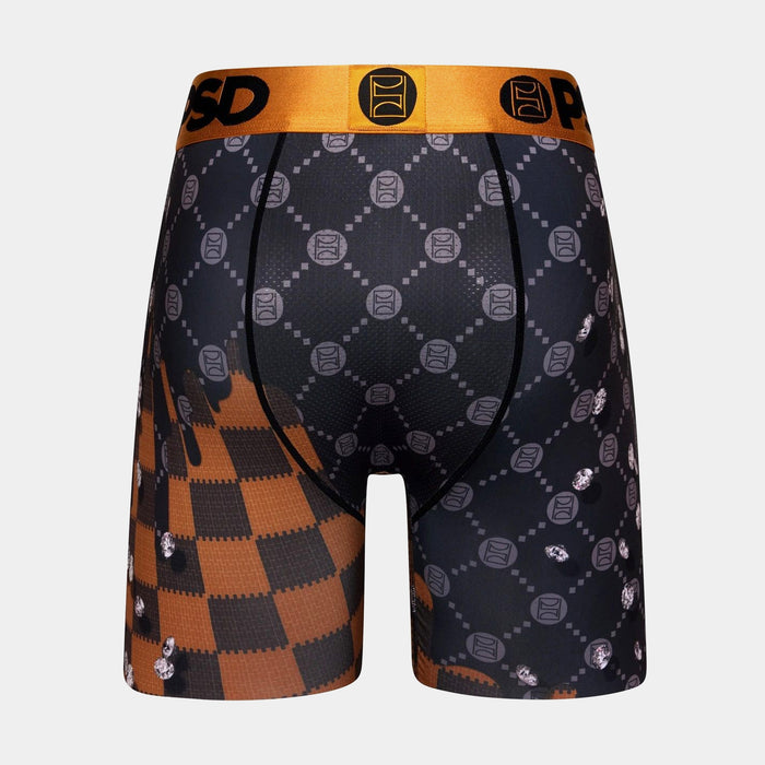 Warface Emblem Luxe Mens Boxer (Black/Gold) Free Shipping