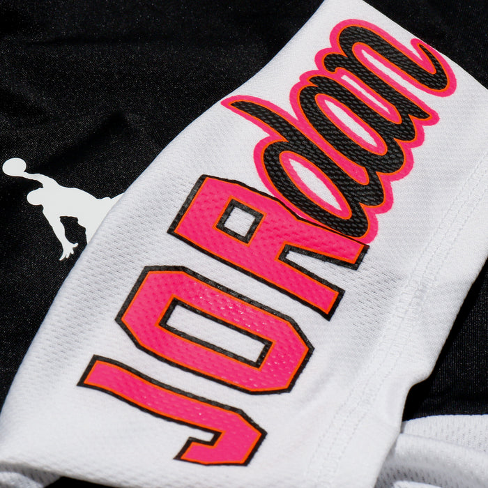 You Can Play Bike Shorts Grade School Shorts (Black/Pink)